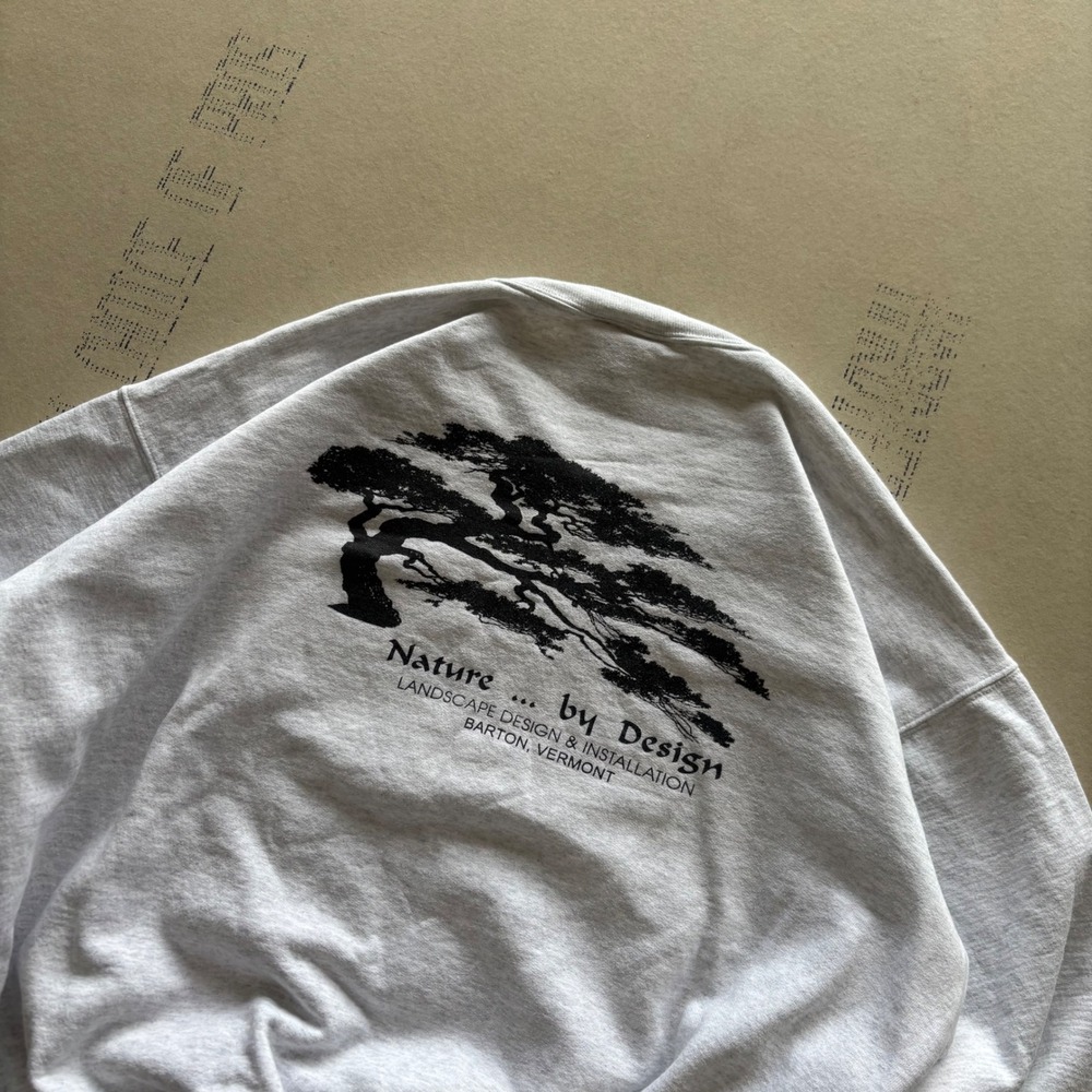 Vintage 90s Art Nature By Design Crewneck